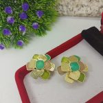 Regal Charm Gold Earrings
