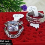 Mo Wedding band Set