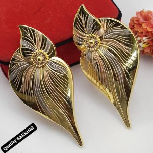 Prestige Gold Statement Earrings