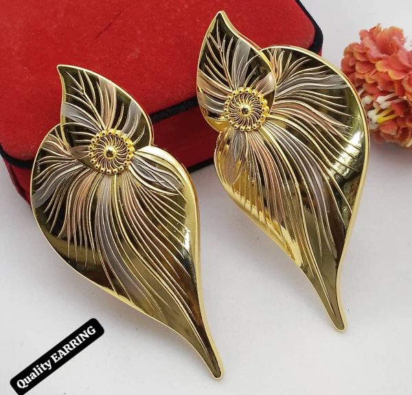 Prestige Gold Statement Earrings