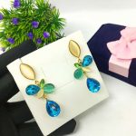 Luxe Blossom Gold Earrings