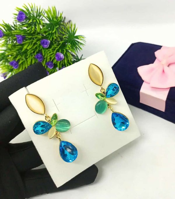 Luxe Blossom Gold Earrings