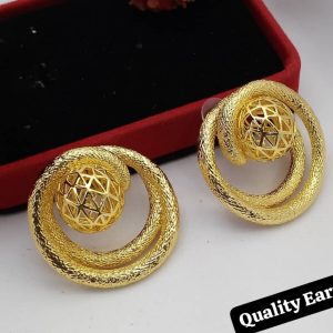 Timeless Gold Drop Earrings